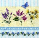 s6010 – Blumen - Blüten – Servietten – Packung – 20 Stück