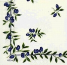 s6081 – Olivenzweige - Servietten – Packung – 20 Stück