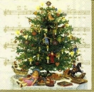s6224 - O Tannenbaum - cream - Serviette von IHR - Packung - 20 Stück