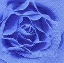 s6696 - Scent of a Rose - blue - Napkins - Package - 20 pcs.