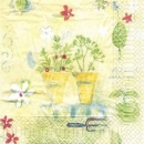 s6772 – Gartenmotive – Servietten – 33 x 33 cm - Packung – 20 Stück