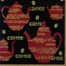 s6891 - Freshly Ground cafe oriental - Servietten - 33 x 33 cm - Packung - 20 Stück