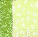 s7082 - Villa Louisa - green - Servietten - Packung - 20 Stück