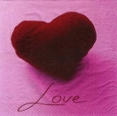 s7193 - Love - Servietten - Packung - 20 Stück