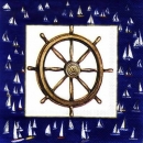 s7299 - Wheel - blue - Servietten - Packung - 20 Stück