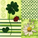 s7388 - Spring Accent - green - Servietten - Packung - 20 Stück