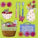 s7493 – Girls Picnic – Servietten – 33 x 33 cm - Packung – 20 Stück