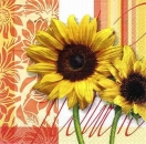 s7604 - Tournesol - orange - Napkins - Package - 20 pcs..