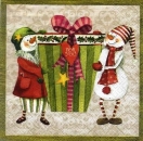 s7788 - Big Present - Servietten - Packung - 20 Stück