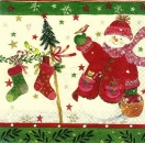 s7806 - Ashley rot - Servietten - Packung - 20 Stück