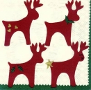 s8123 - Alfred - ivory - Servietten - Packung - 20 Stück