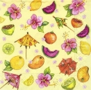 s8384 - Tropical - Servietten - Packung - 20 Stück