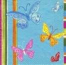 s8424 - Papillons - Servietten - Packung - 20 Stück