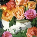 s8557 - Romantic Roses - Napkins - Package - 20 pcs.