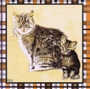 s8674 - My Cats - Servietten - Packung - 20 Stück