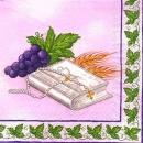 s8678 - Blassed Sacrament - pink - Servietten - Packung - 20 Stück