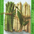 s8958 - Spargel - Servietten - Packung - 20 Stück