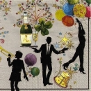 s9044 - Santé - silvers - Servietten - Packung - 20 Stück