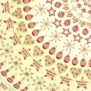 s9053 - Boda Christmas - cream red - Servietten - Packung - 20 Stück