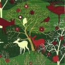 s9135 - Enchantedt Forest - dark green - Napkins - Package - 20 pcs.