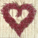 s9146 - Country Love - cream - Servietten - Packung - 20 Stück