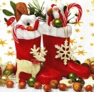 s9210 - Stiefel - Servietten - Packung - 20 Stück