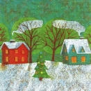 s9293 - Home for Holidays - Napkins - package 20 pcs.