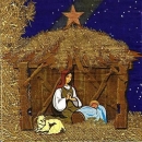 s9304 - Krippe - Servietten - Packung - 20 Stück