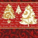 s9467 - Amaizing Christmas - dark red - Servietten - Packung - 20 Stück