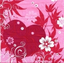 s9603 - With all my Heart - pink - Servietten - Packung - 20 Stück.