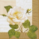 s9846 - Rose - champagner - Servietten - Packung - 20 Stück