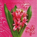 s9957 - Hyazinth - Napkins - Package - 20 pcs..