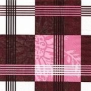 s9z10084 – Karos – modern – Servietten – 33 x 33 cm - Packung – 20 Stück