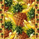 s9z10193 - Ananas/Bananen - Servietten - Packung - 20 Stück
