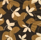 s9z10208 - Herbstlaub - schwarz - Servietten - Packung - 20 Stück