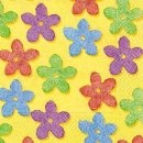 s9z10618 - Flowers for Fun - Servietten - Packung - 20 Stück