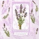 s9z10625 - Lavender - lilac - Servietten - Packung - 20 Stück