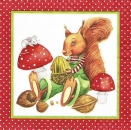 s9z10729 - Früchtesammler - Serviette - 33 x 33 cm - einzeln - Stückpreis