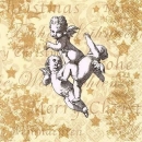 s9z10775 - Angels with Stars - Servietten - Packung - 20 Stück.