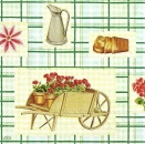 s9z11066 - Gardening - green - Servietten - Packung - 20 Stück