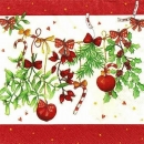 s9z11393 - Weihnachtsgirlande - Napkins - Package - 40 pcs..