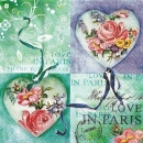 s9z11429 - Love in Paris - Servietten - Packung - 20 Stück