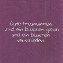 s9z11468 - Freundinnen- Servietten - Packung - 20 Stück