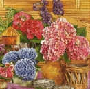 s9z11474 - Hortensien - Napkins - Package - 20 pcs.