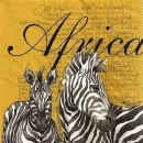 s9z11521 - Africa - Servietten - Packung - 20 Stück.