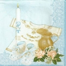 s9z11536 - Kommunion/Konfirmation – blau - Packung - 20 Stück