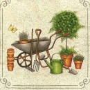 s9z11669 - Gardening Tools - Servietten - Packung - 20 Stück