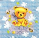 s9z11153 - Birthday Boy - Servietten - Packung - 20 Stück