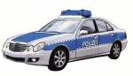 Decal - Polizeiauto - 40 x 90 mm