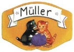 Giessform - Namensschild Türschild - Katzen 12,5 x 17,5 cm